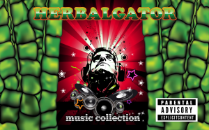 rotes Herbalgator Musik cover