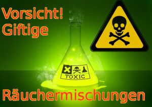 Giftige Raeuchermischungen und Kraeutermischungen